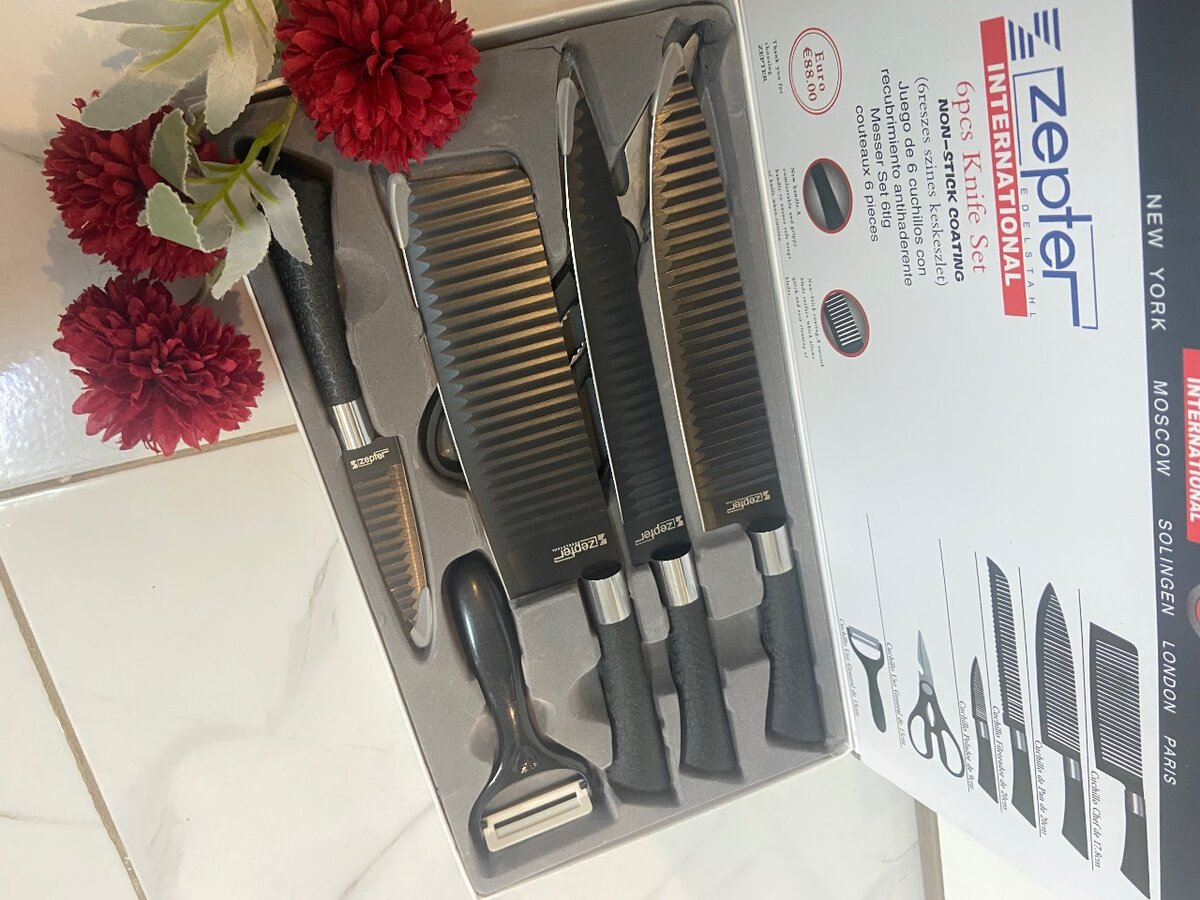 Zepter 6 pieces knife set .