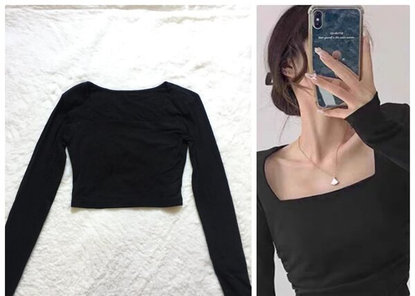 Salaula crop tops and tops