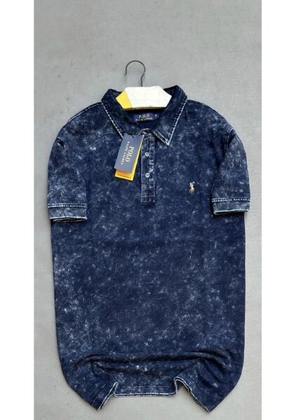 Polo décontracté en denim
