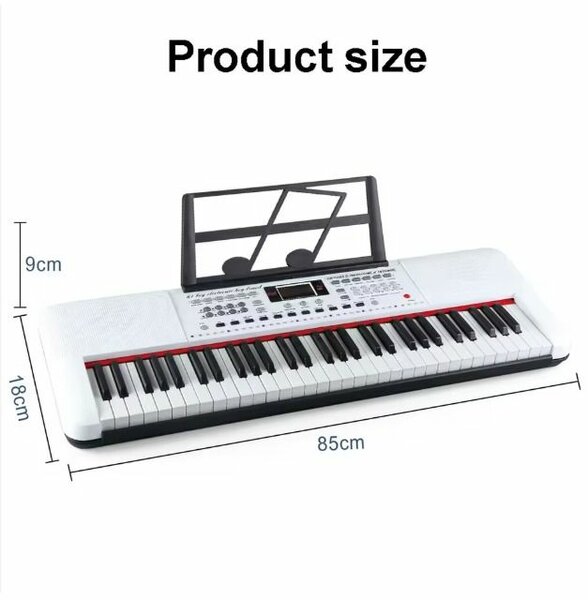 Clavier Électronique 61 Touches USB