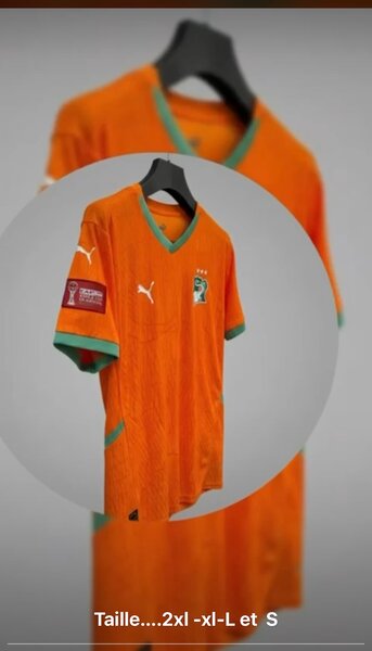 Maillot Équipe Côte d'Ivoire