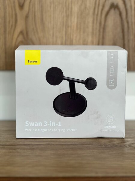 Baseus Swan 3-in-1 Wireless Magnetic Charging Bracket 20W