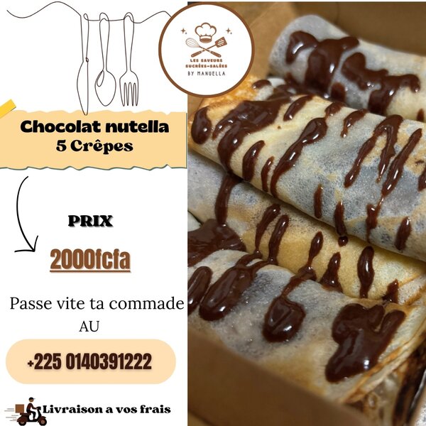 Délicieuses Crêpes Gourmandes