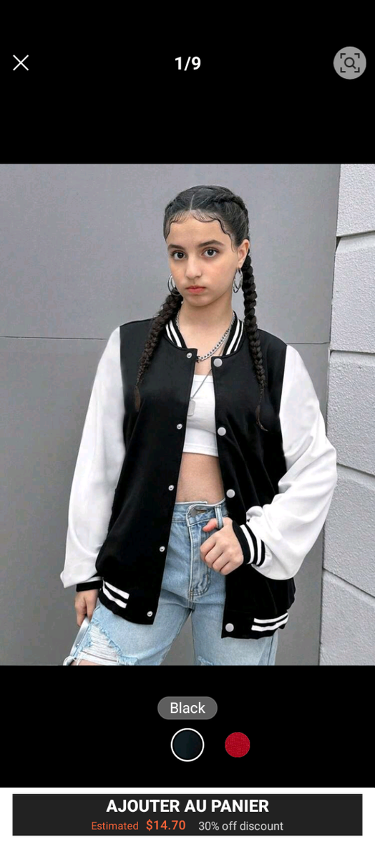 Veste universitaire stylées