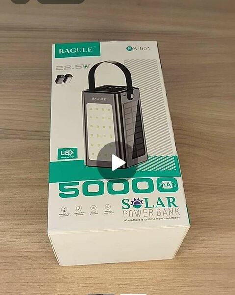 Chargeur Solaire Portable 50000mAh