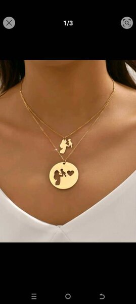 Collier pendentif en or personnalisé