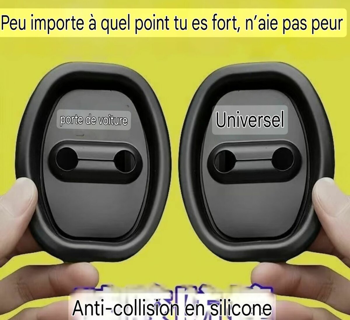 4 Amortisseur serrure de porte