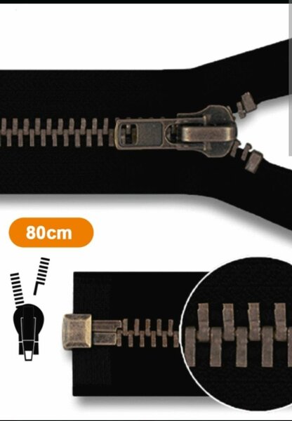 Long Fermeture zipper