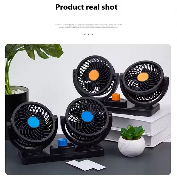 Ventilateur de voiture double