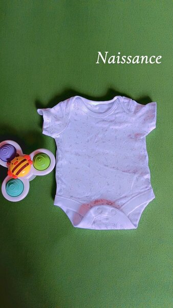 Body Bébé Blanc Naissance