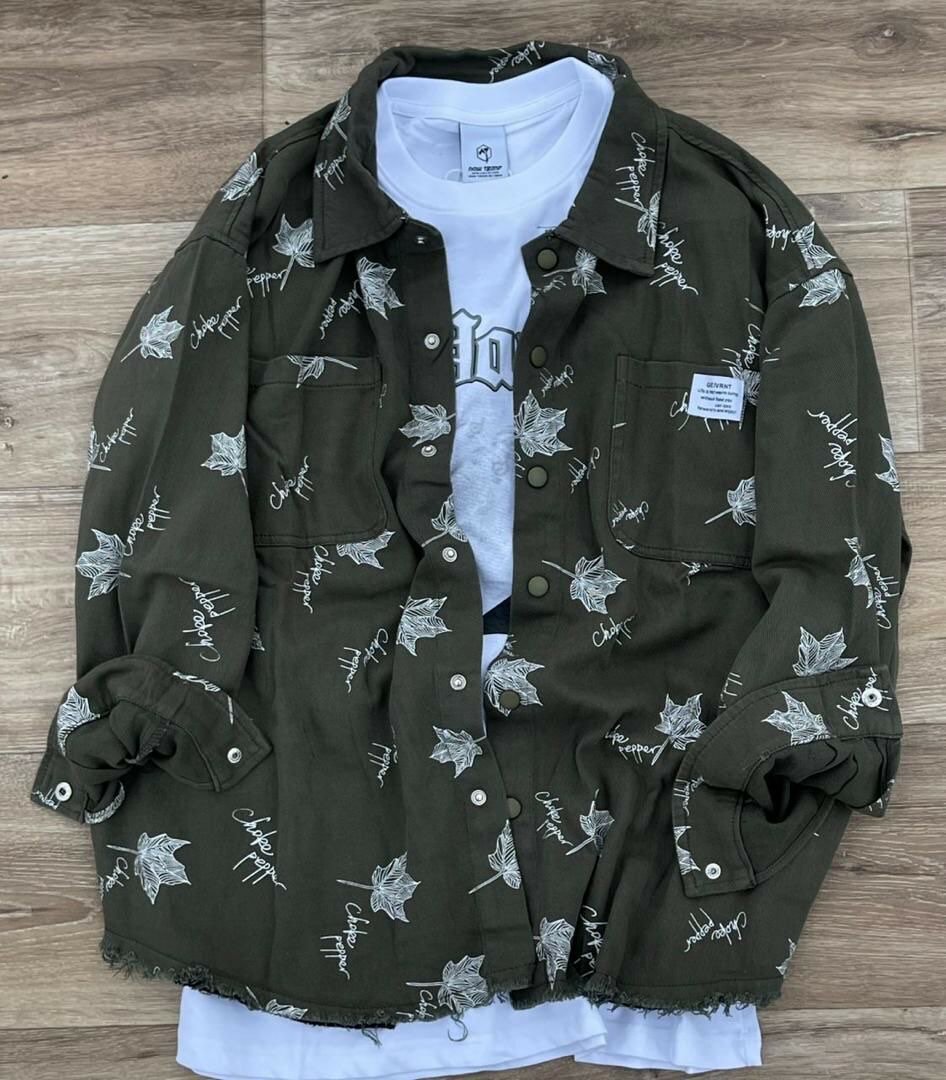 Chemise décontractée imprimée