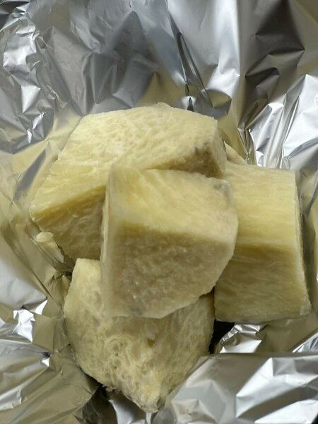 Ignames frais sous vide