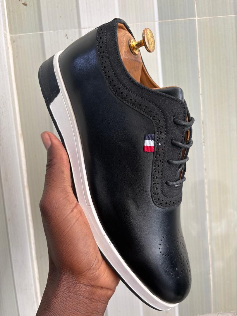 Chaussures Derby en cuir