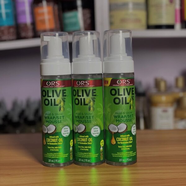 Mousse coiffante ORS Olive