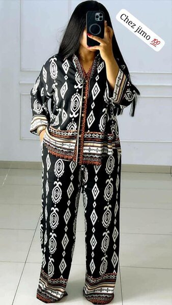 Ensemble pyjama ethnique