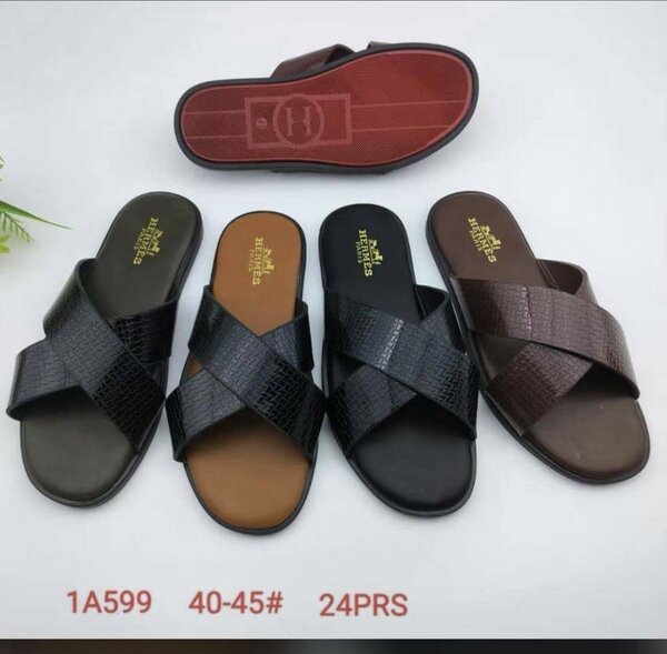 Sandales en cuir modernes