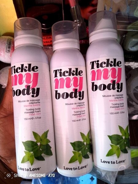 Mousse de Massage Tickle My Body