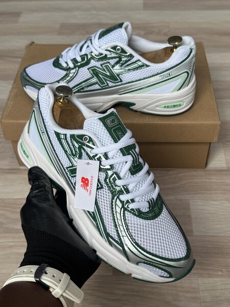 Baskets Sport Vertes Homme