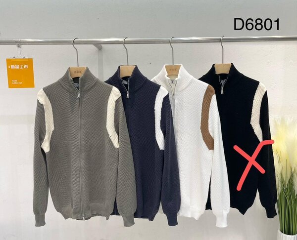 Cardigan zippé homme moderne