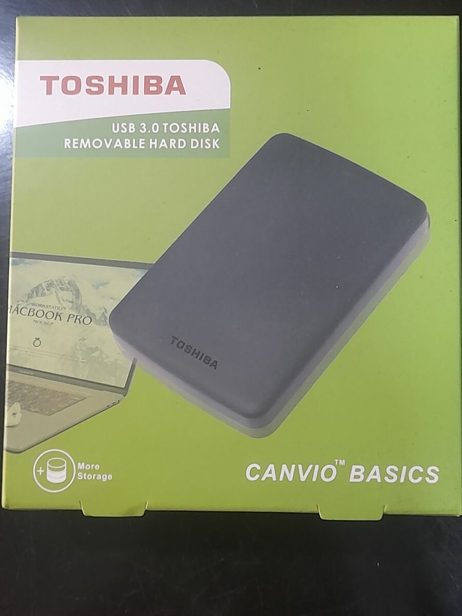 Boîtier disque dur Toshiba 1To