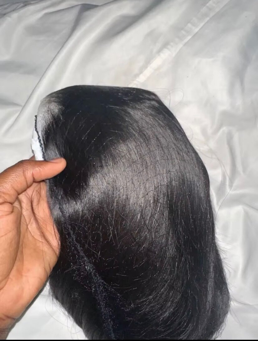 8inch T-part Brazilian wig