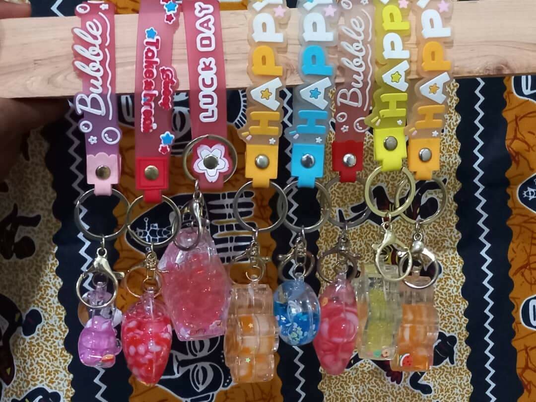 Porte-clés Colorés Joyeux