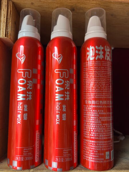 Mousse coiffante cheveux