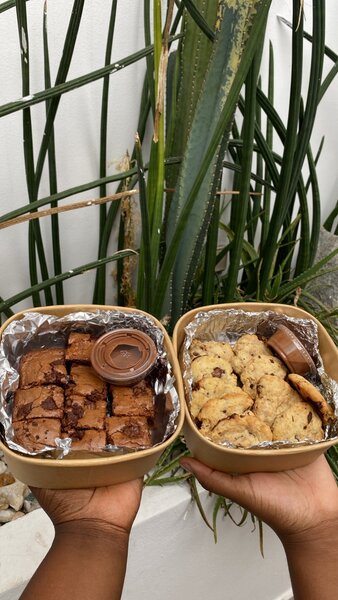 Box brownies ou cookies