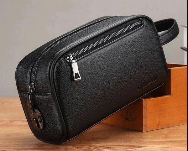 Pochette en cuir élégante