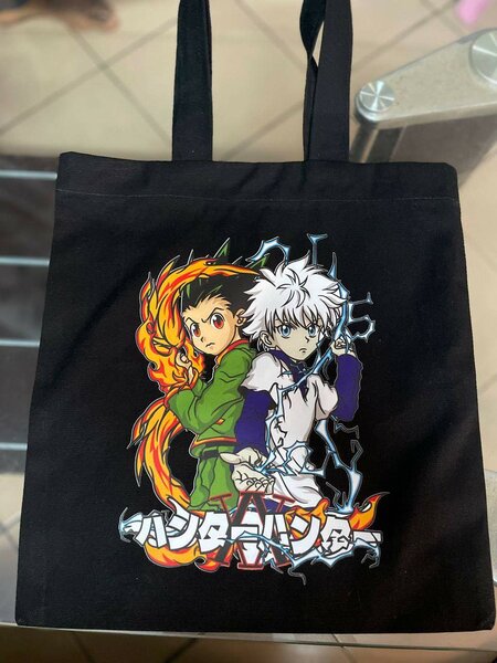Sac en toile anime Hunter