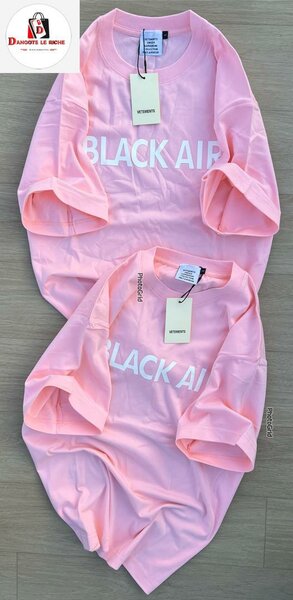 T-shirt rose unisexe tendance