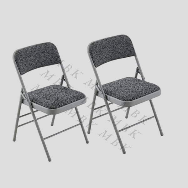 Chaises pliantes rembourrées