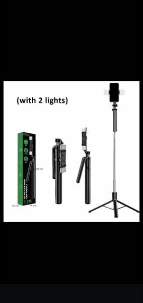 Trépied Selfie avec Lumières