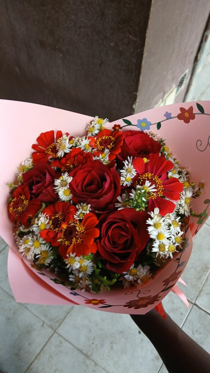 Bouquet de fleurs naturelle