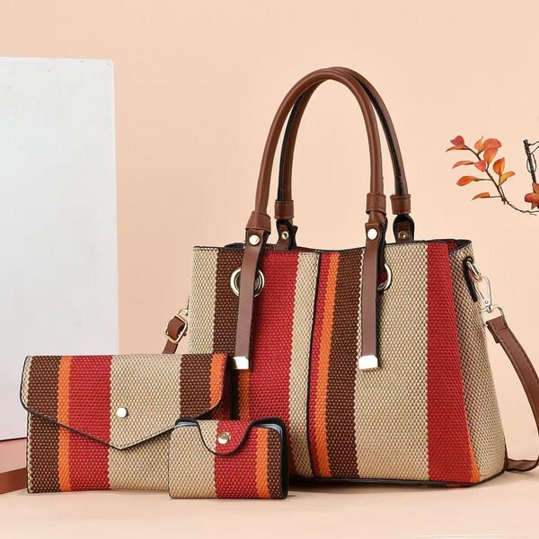 Sac à Main Rayé Élégant