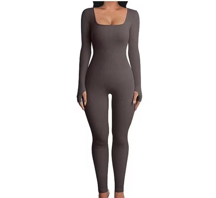 Slim fit lift yoga jumpsuit