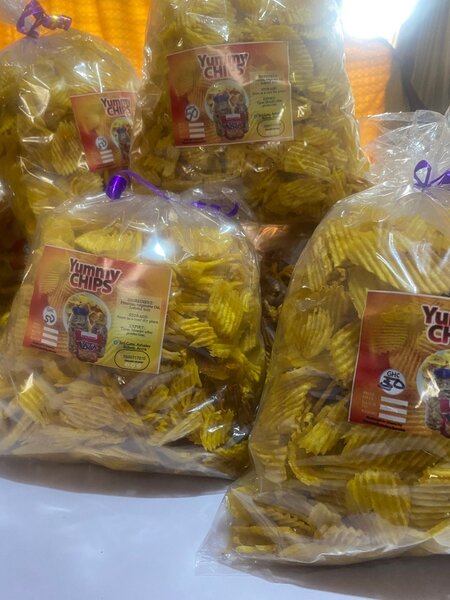 Yummy plantain chips