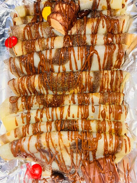 Crêpes tourbillon au nutella