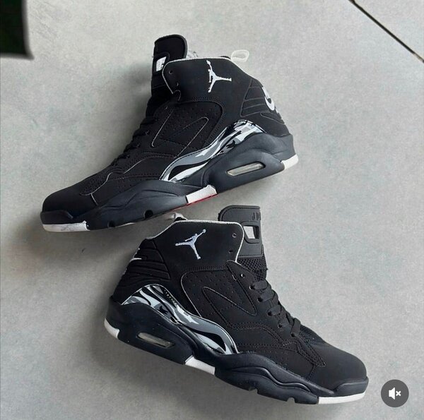 Baskets montantes noires Air