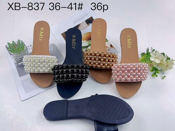 Sandales Femmes Perles Élégantes