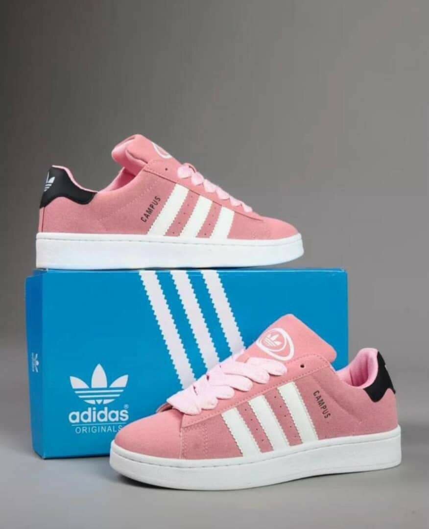 Baskets rose Adidas Campus