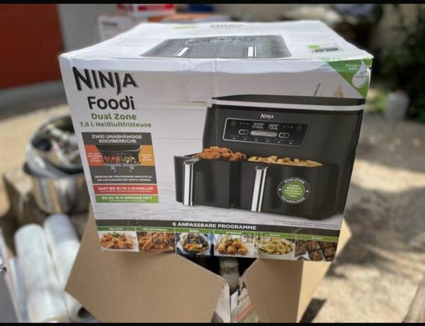 Ninja dual air fryer 7.6L from Germany