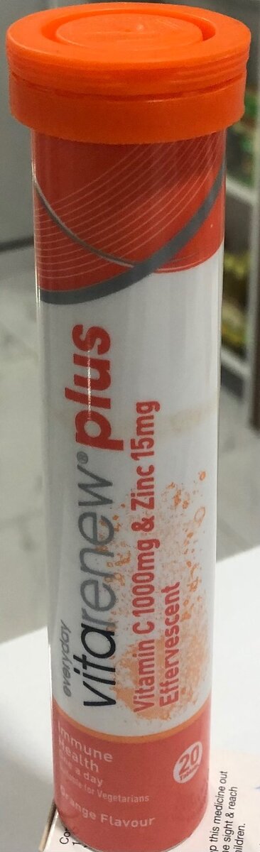 VITARENEW  PLUS VITAMIN C + ZINC