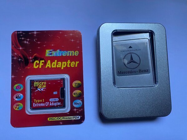 Mercedes Benz PCMCIA MEDIA CARDS