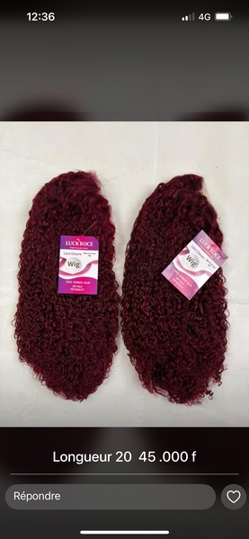 Extensions capillaires bouclées