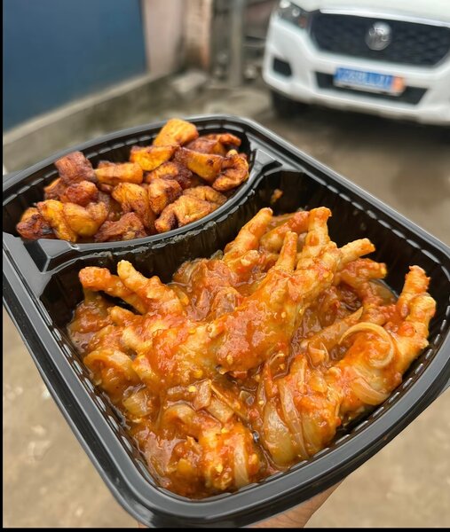 Pâte de poulet alloco