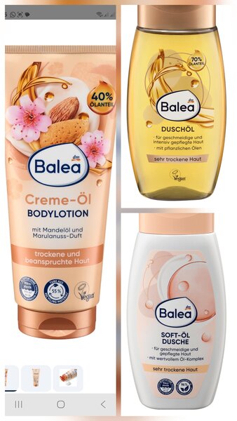 Balea Soft-Öl Douche