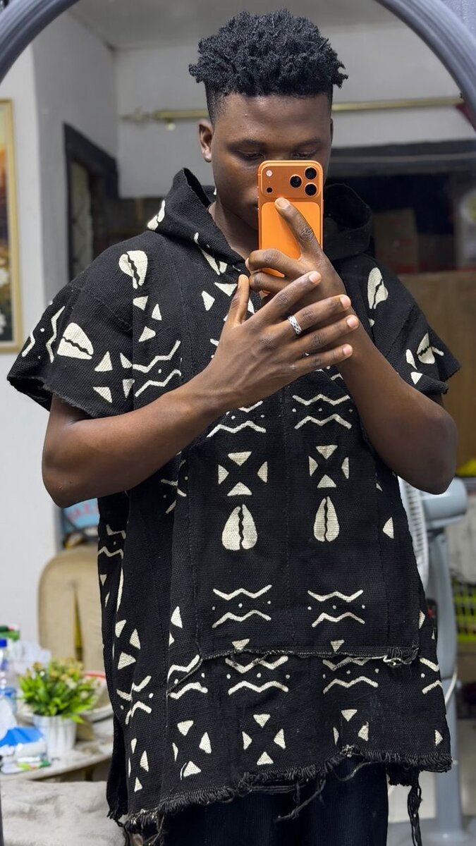 Ponchos africains à motif ethnique