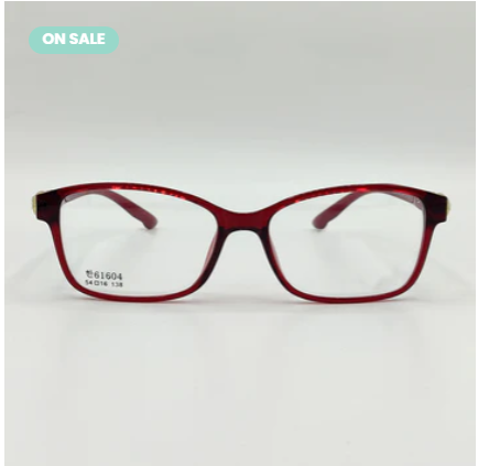 Rectangle Stone Side Marron Women Frame