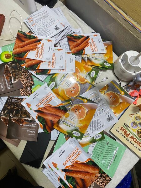 3 Masques hydratants